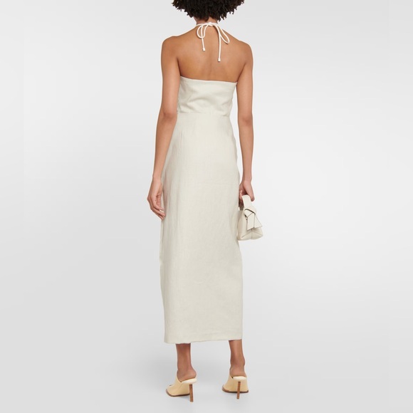 SIR Musee linen midi skirt - Picture 3 of 9